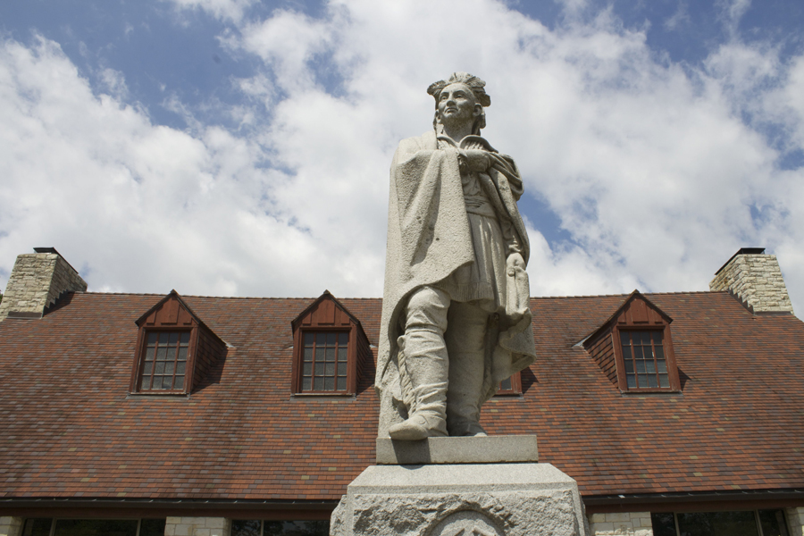 Blackhawk Statue